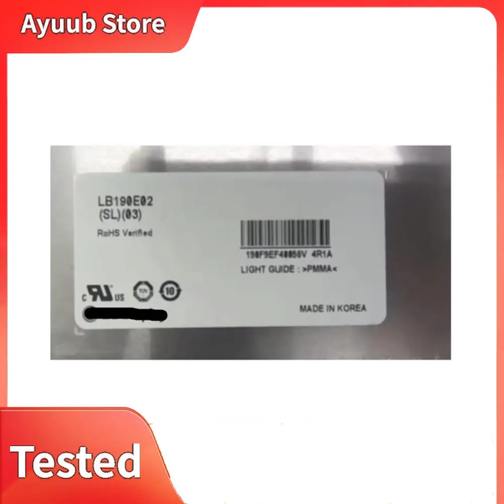 Schermo LCD originale LB190E01 SL03 da 19 pollici