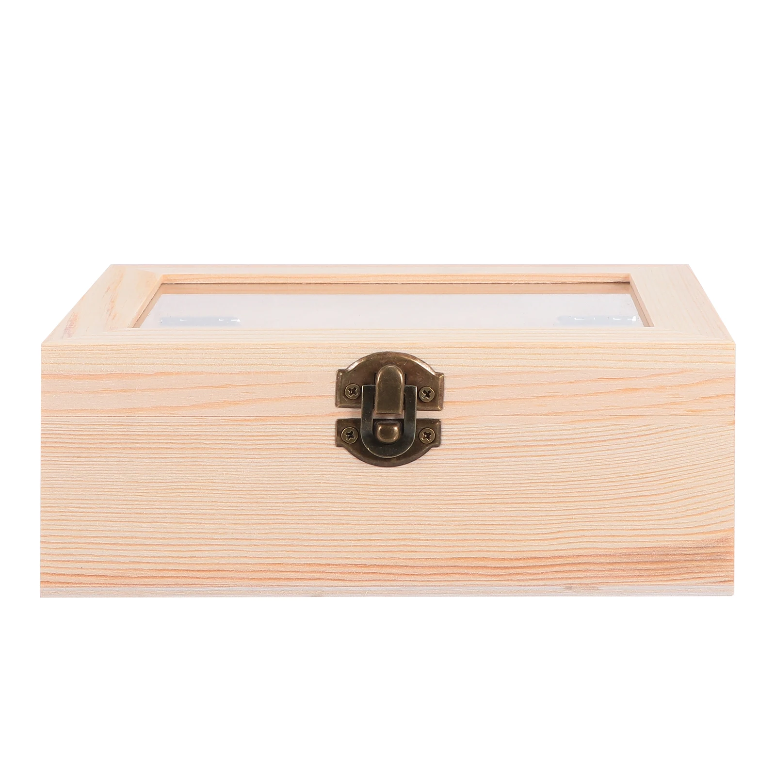 

6 grid Eco friendly Box Desktop Jewelry Container Basket Transparent Jewelry Container Desktop ganizer Storage Boxes