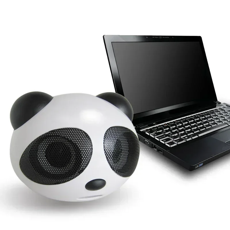 Mini speaker Panda Desktop Laptop Cartoon Audio Entertainment Subwoofer bluetooth Multimedia Desktop Small Speaker Office Home
