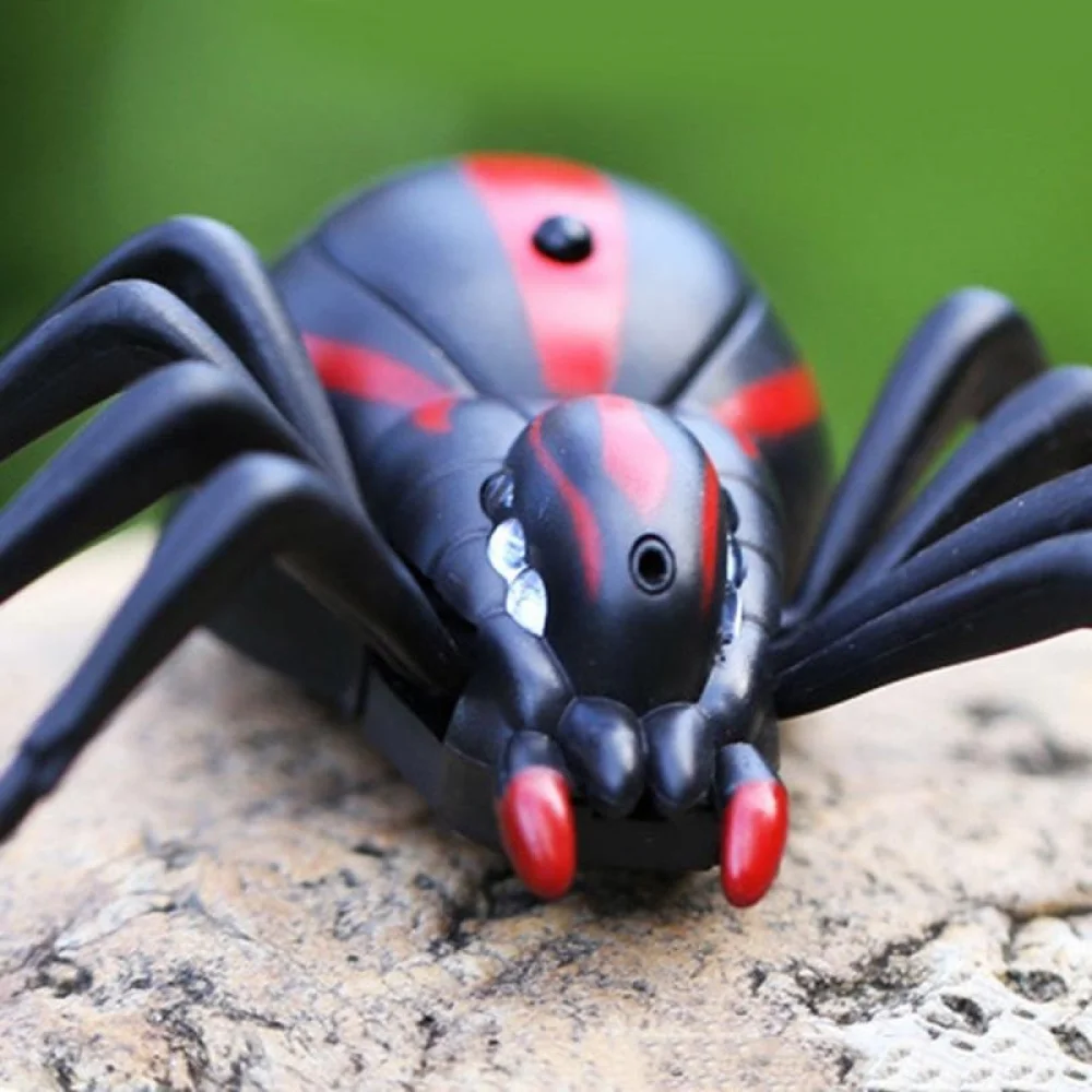 Rc Insect Remote Control Animal Spider Toy Kit for Kids Adults Electric Pet Toys Cockroach Ladybird Tricky Prank Jokes for Child