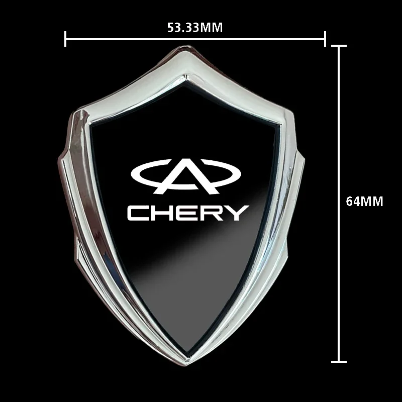 car stickers 3D metal accsesories auto accessory for  For CHERY TIGGO 5 A1 A3 A5 QQ KIMO INDIS JAGGIVIGNALE stline