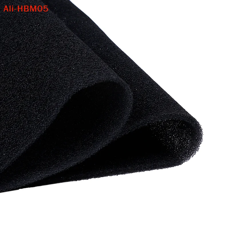 (HB05)500*400*3mm/5mm Computer Mesh Sponge PC Case Fan Cooler Black Dust Filter Case Dustproof Cover Chassis Dust Cover 40PPI