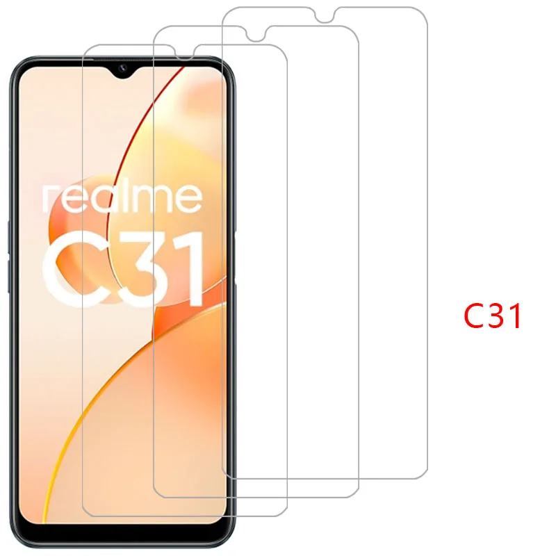 Закаленное стекло для realme c31 чехол для телефона on realmec31 c 31 31c задняя крышка 360 realmi realmic31 relme reame ralme real me c31case