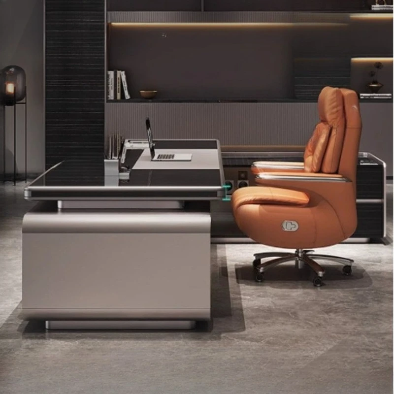 Modern Standing Desk Study Sedentary Table Computer Table Organizer Gaming Desktop Chair Filing Cabinet Workshop Furniture