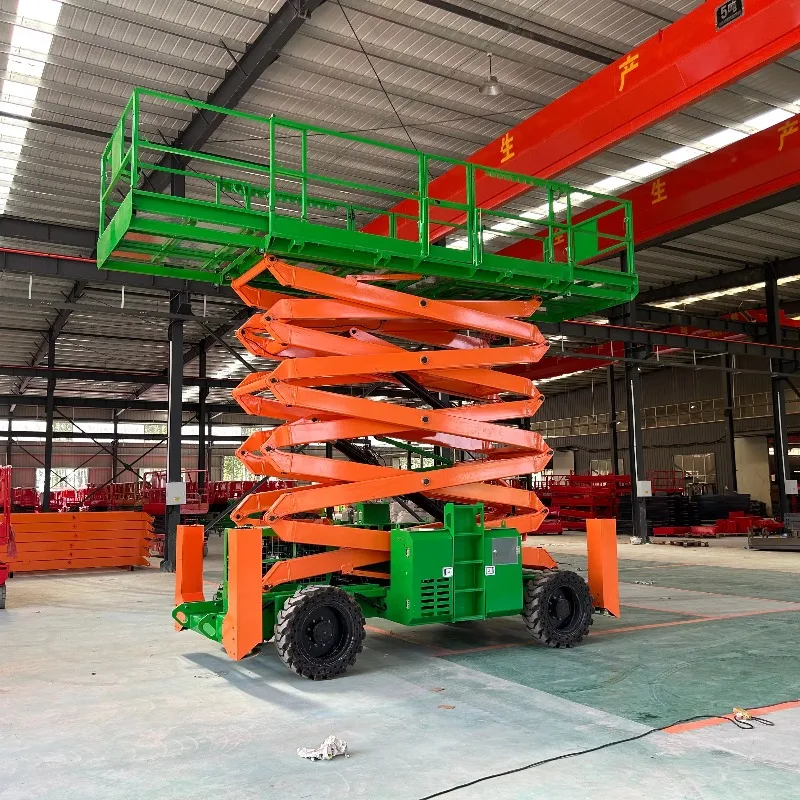 6-16M high altitude lifting platform electric hydraulic small scissor lift classifier lift for sale