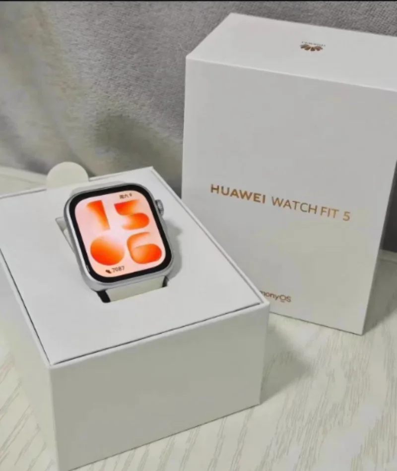 HUAWEI Watch FIT 5 Smartwatch compatible with iOS and Android 10 Day Battery Life Heart Rate Sleep Monitor GPS