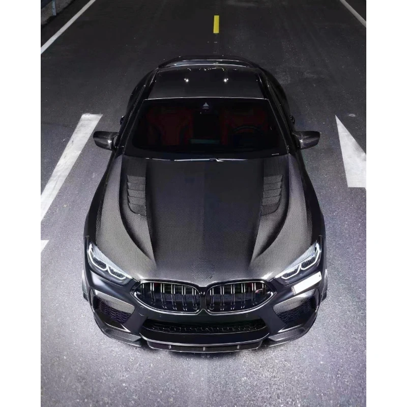 High Quality MRD‑Style Dry Carbon‑Fiber Engine Hood, Performance Vehicle Exterior Tuning Accessories