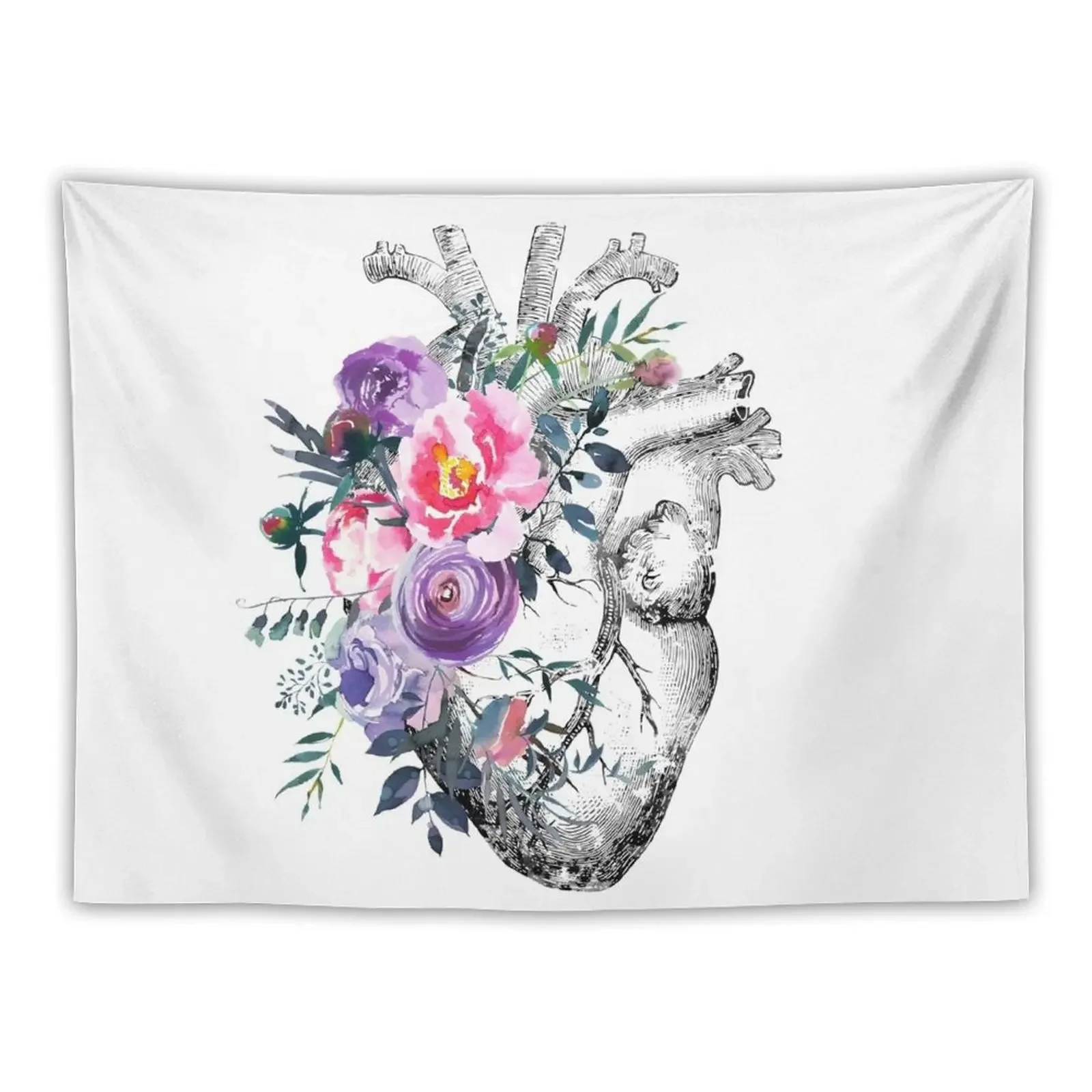 

Human Heart Tapestry Room Decorations Aesthetics Wall Coverings Decoration Room Tapestry