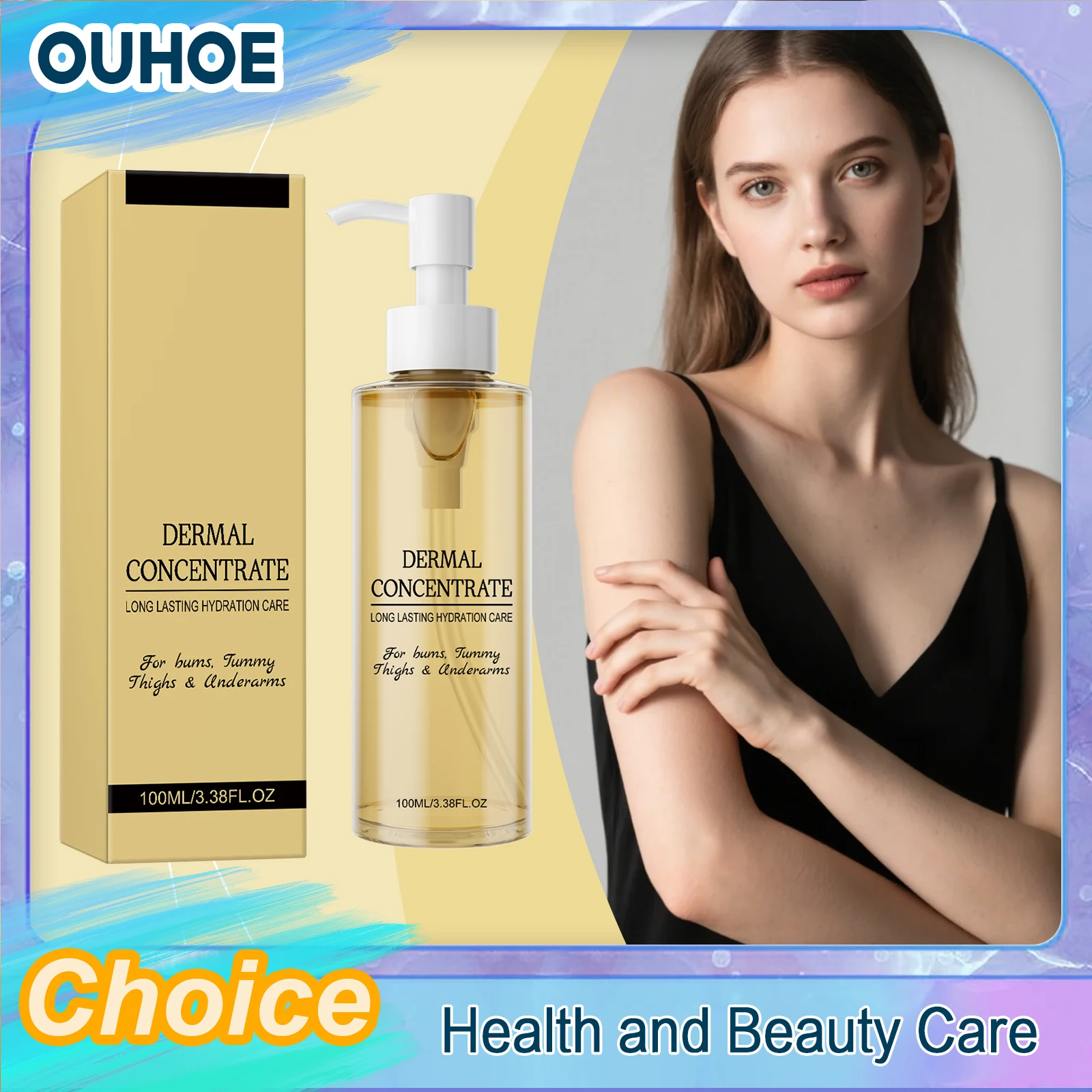

Moisturizing Body Essence Nourish Refreshing Improve Sagging Dullness Brighten Tighten Sooth Bum Tummy Thigh Underarm Body Care