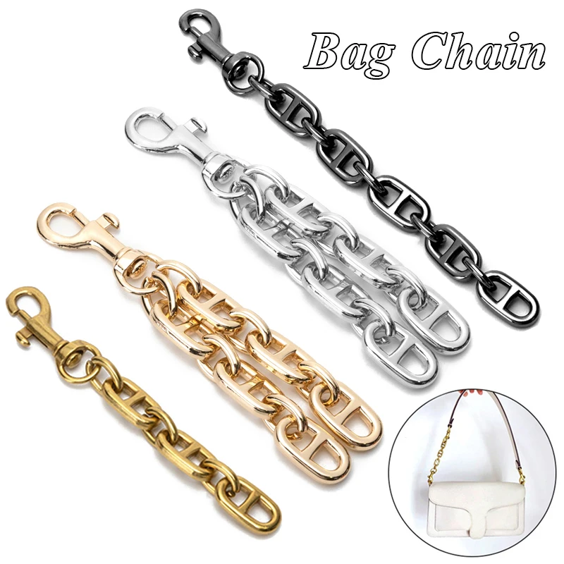 Alloy Chain Bag Strap Extension Chain Extension Shoulder Strap Underarm Bag Modification Bag Chain Strap Bag Accessories