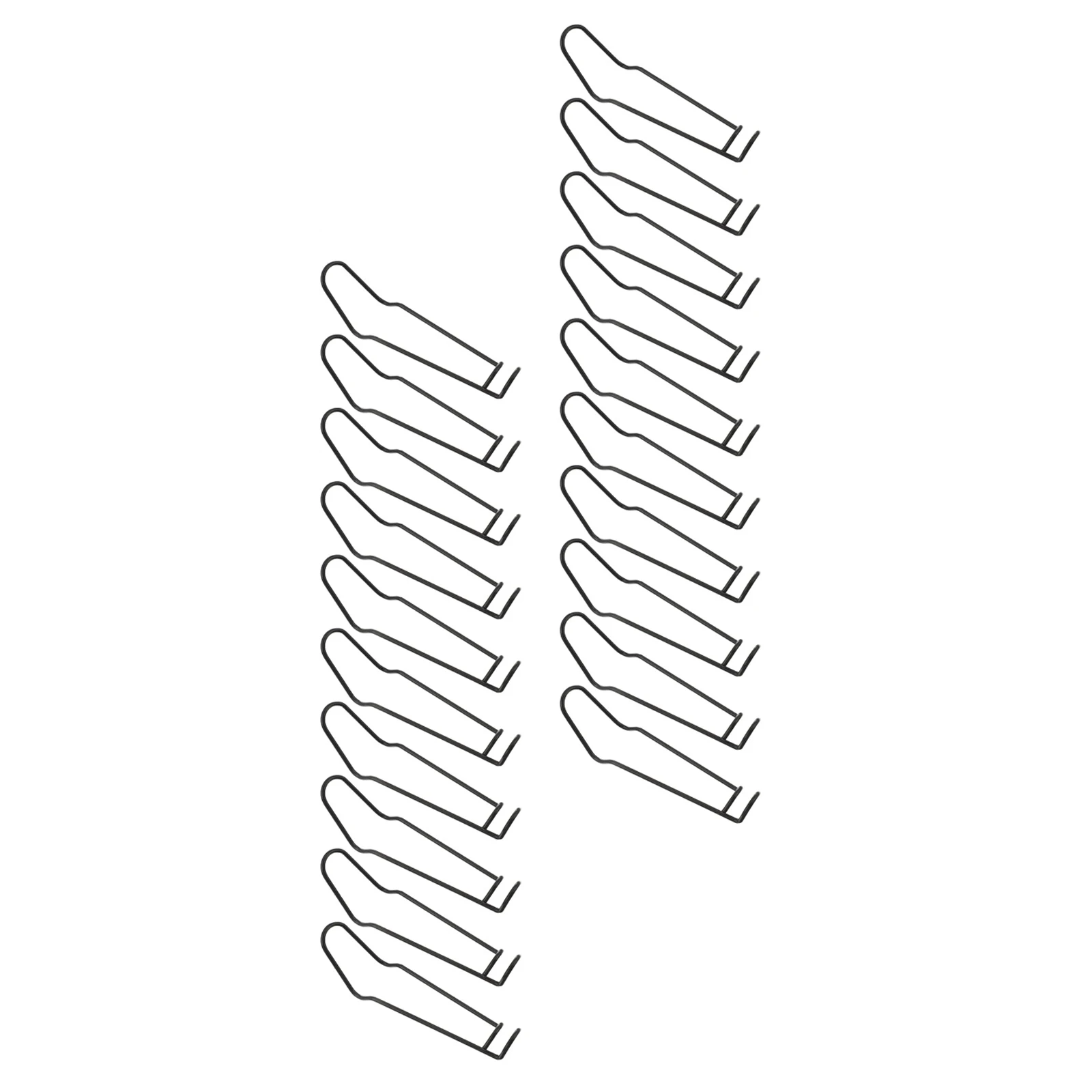 

20 Pcs Wire Buckle Greenhouse Accessories Stainless Steel Fixing Buckle Support Connection Frame Building Gardening Supplies