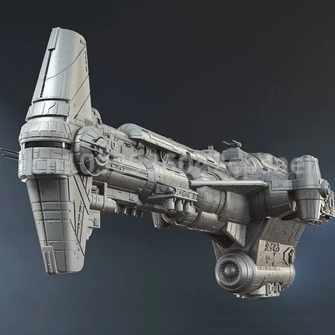 

3D-печать в разобранном виде модели Hammerhead Corvette, самостоятельная сборка