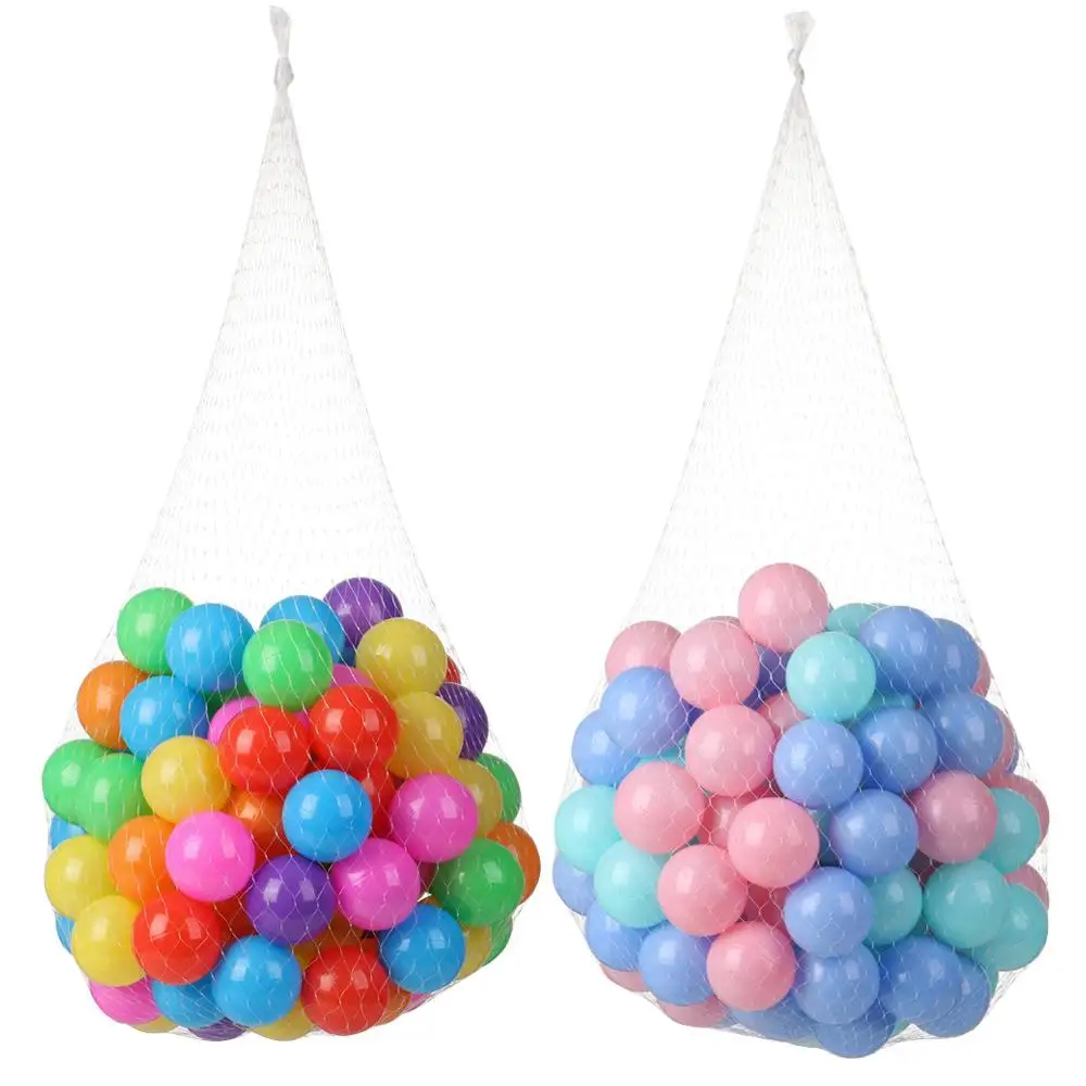 100 pezzi ecologici per bambini divertenti casa giocattolo all'aperto palla dell'onda dell'oceano palloncini d'aria colorati in plastica piscina d'acqua palla sportiva