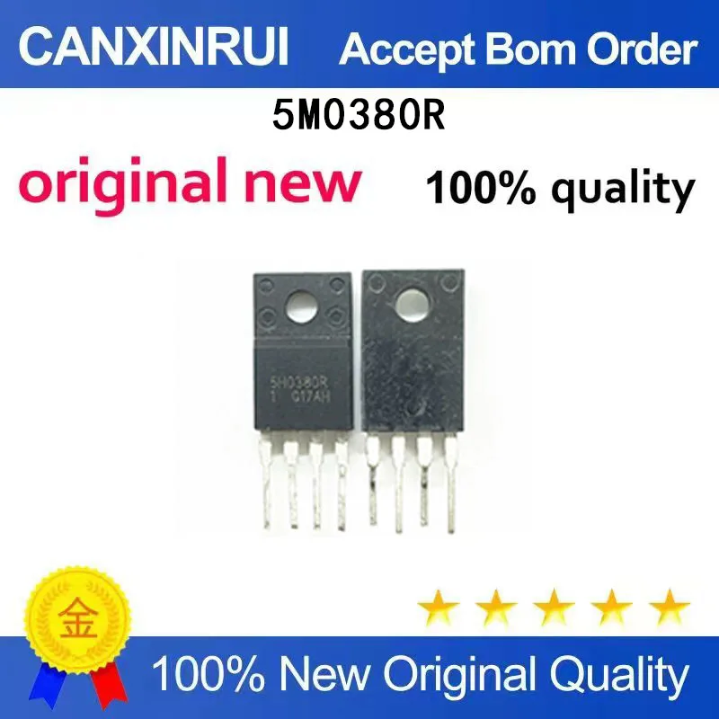 (5 Pieces) Brand new stock 5M0380R 5M0380R TO-220 5H0380R