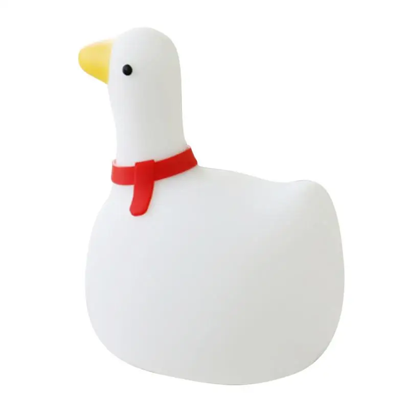 

Night Light For Kids Geese Shape Bedside Lamp Dimmable Timing Lights USB Rechargeable For KidsRoom Nursery Room Home Decor