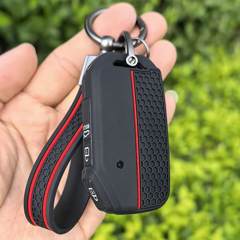 Silikon-Autoschlüsselhülle für KIA KN Sportage R Stinger Sorento Ceed Cerato Forte Niro Soul Telluride GTLine Zubehör