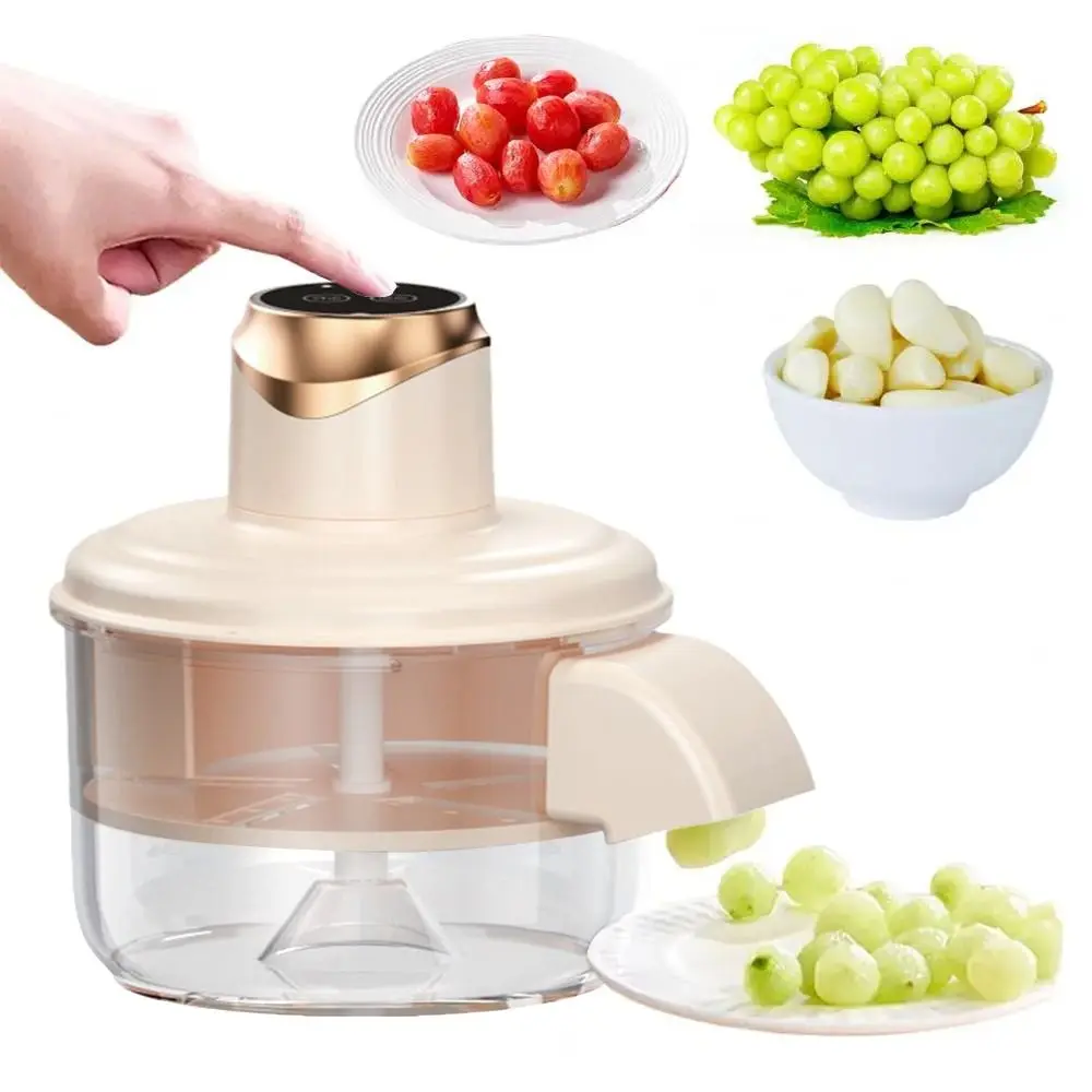Wireless Automatic Fruit Peeler Machine Hands-Free Effortless Peeling Electric Grape Peeling Machine Small Fruit Peeler Machine