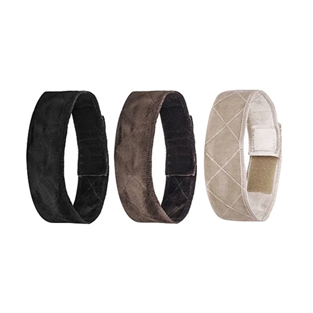 

3pcs Women Headbands Adjustable Self Adhesive Tape Headband Grip Scarf Band Fasten Headdress Headwear for Women Girls (B