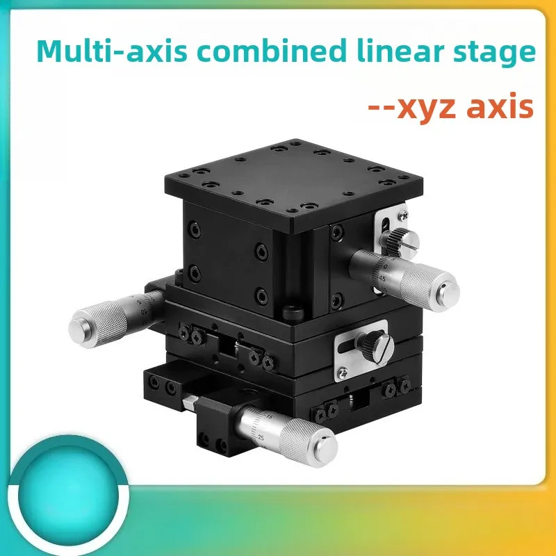 Fine-tuning sliding table 3D manual translation lifting table optics