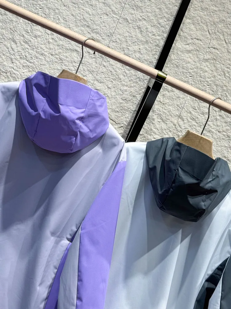 Dames Outdoor Herfst Winter Zacht ell Jaet Waterdicht Winddicht Wandeljas Rits Versierd Stand Fit Polyestervezel