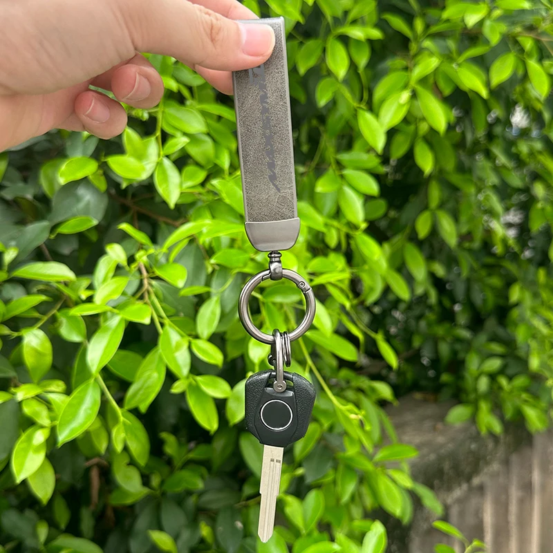 Motorcycle High-Grade Leather Rope Keychain Keyring Key Ring For SYM MAXSYMTL MAXSYM TL 500 TL508 TL500 508 Maxsym TL500 TL508R