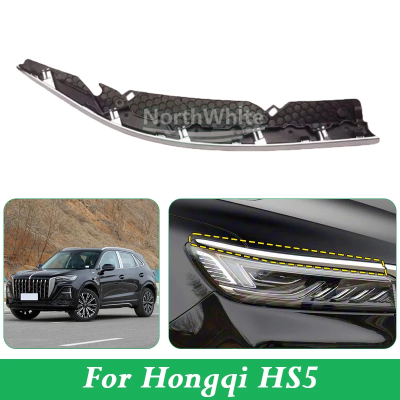 

Front Bumper Headlight Trim Strip For Hongqi HS5