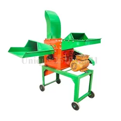 Animal Feeding Fodder Chaff Cutter Straw Chopper Dry Wet Grass Silage Kneading Cutting Machine for Kenya