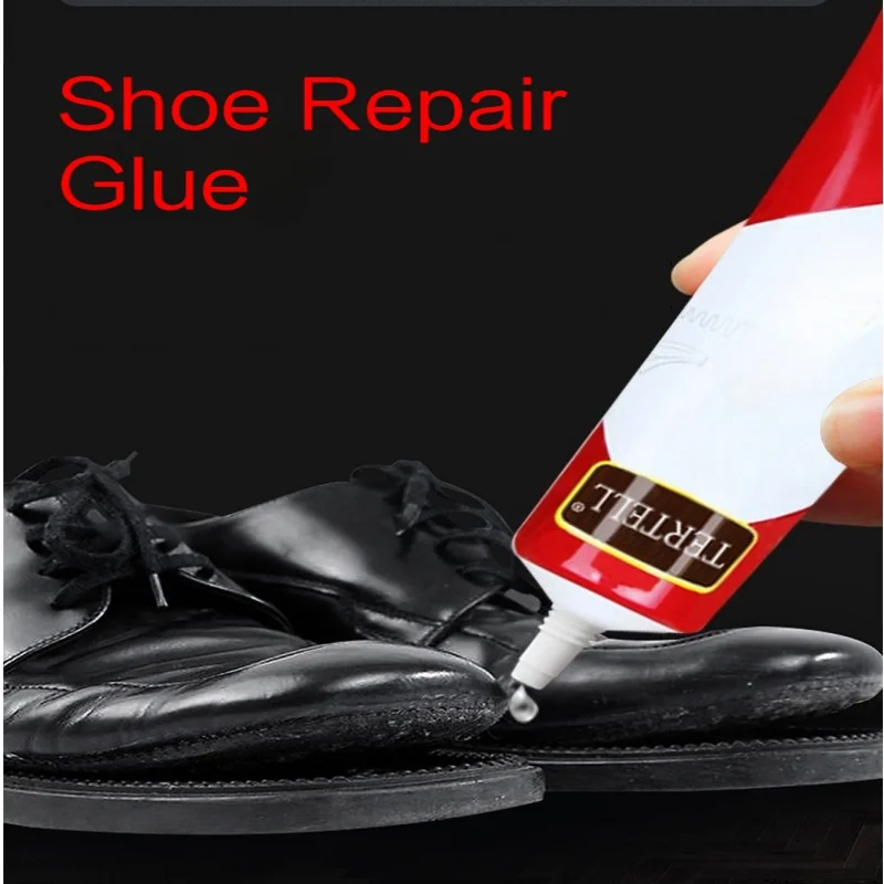 Special Glue for Sticking Shoes, No Hardening or Whitening, Transparent Soft Resin Shoe Repair Glue, Quick-drying Strong Glue