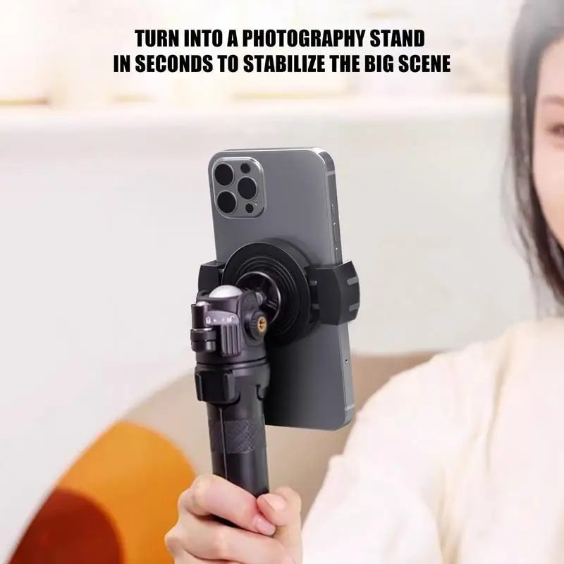 ที่วางโทรศัพท์สูญญากาศ 360 ปรับพับได้ถ้วยดูดแม่เหล็กที่วางโทรศัพท์อุปกรณ์ยานยนต์สําหรับแดชบอร์ดโต๊ะทํางาน