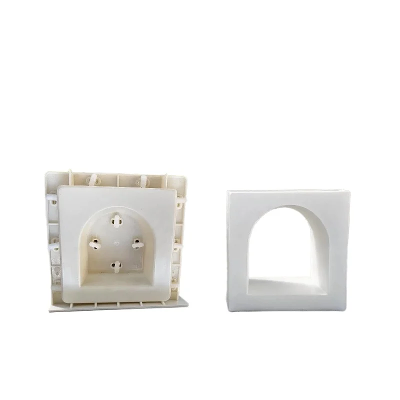 Double Sided Hollow Brick Cement Molded Concrete Garden House Partition Decoration with Doors And Windows for Home Decor