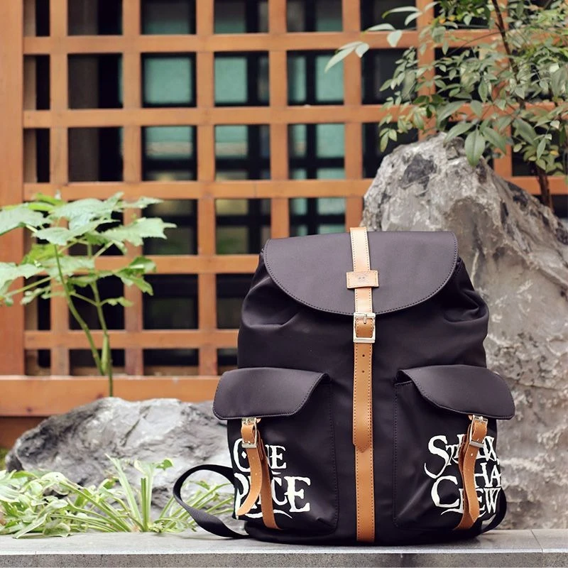 Anime ONE PIECE Peripheral Series Large-capacity New 2025 Backpack Schoolbag Men's Backpack Student Leisure Backpack Gift