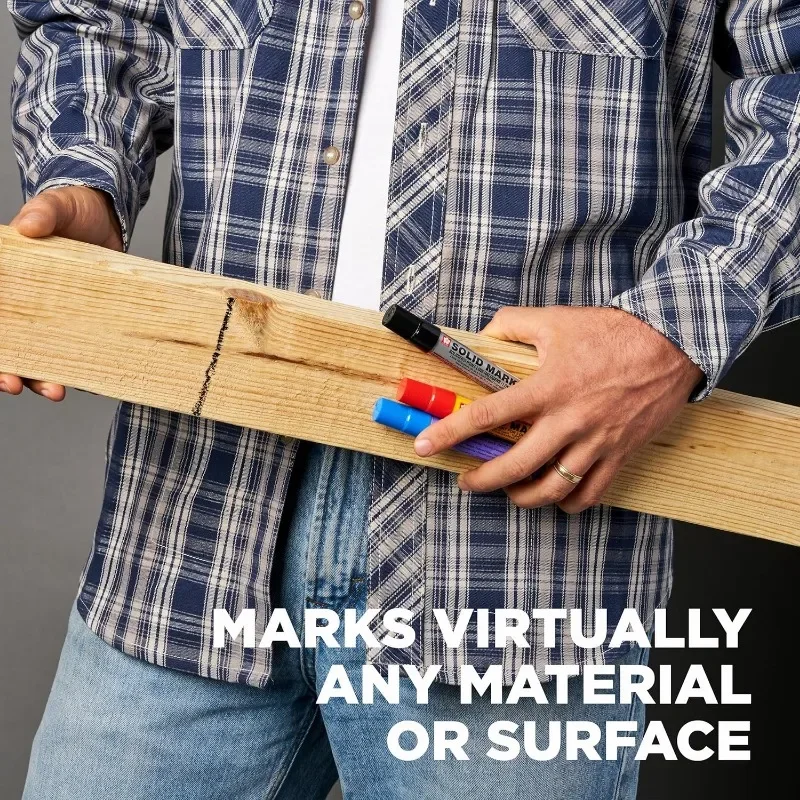 1PC Sakura Solidified Paint Solid Marker 14 To 392 Degrees F, White, Non-Toxic Waterproof Permanent Paint Marker Mark Anything