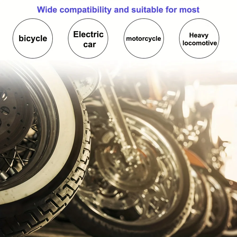 Motorcycle Tire Pressure Monitoring System with 2 External Sensors, LCD Wireless Motorcycle Tire Pressure Monitoring System image 5