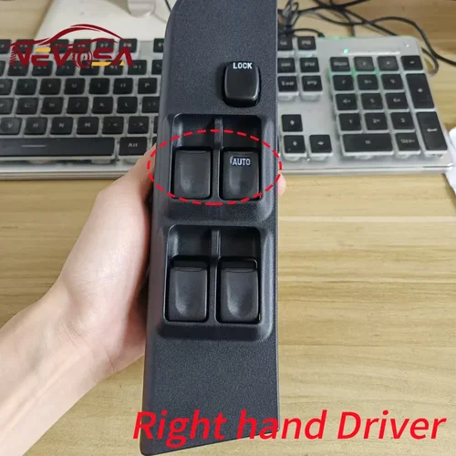 Imagen 2 del producto Para Isuzu TFR TFS 1999 2000 2009 Pickup Master interruptor de ventanilla eléctrica 897155246 botón de Control frontal vehículo de conducción derecha e izquierda