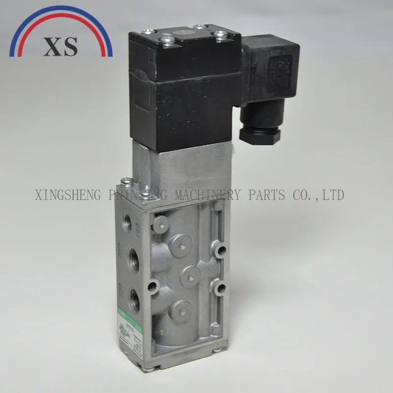 

Mitsub Original CKD 4F210-08 high temperature solenoid valve 220VAC HIGH QUALITY PRINTING MACHINE PARTS XL105 CX102 CD102