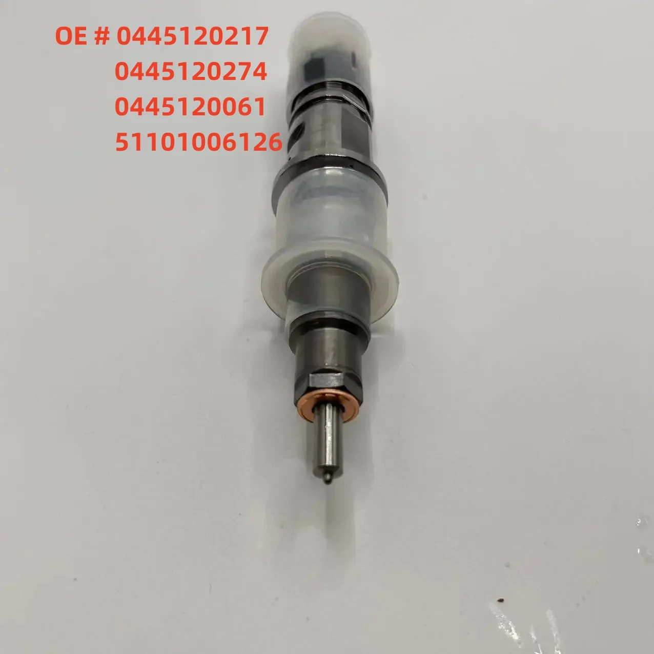 High quality New  0445120217 0445120274 0445120061 51101006126 Diesel Fuel Injector For MAN TGA TGS TGX