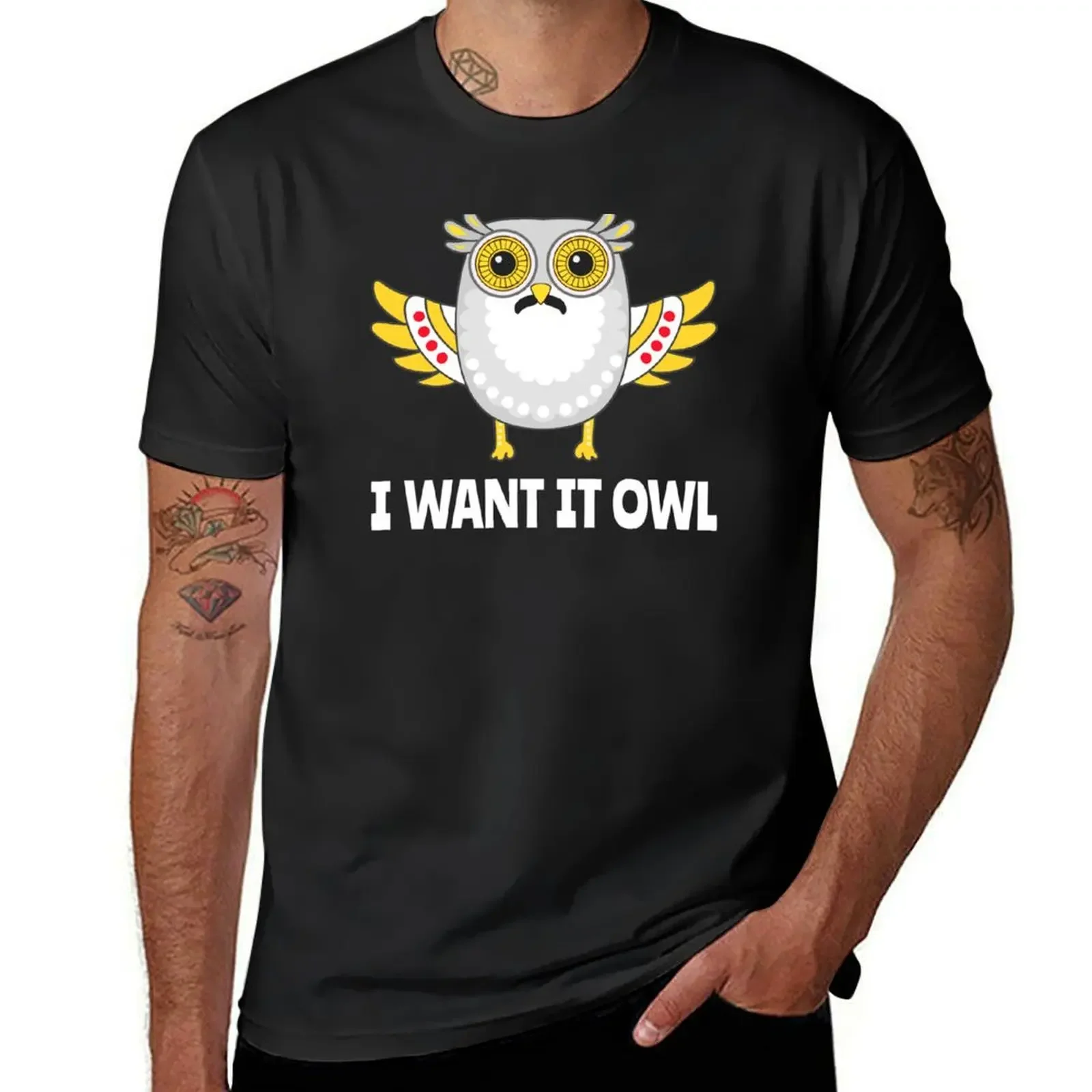 

Freddie Mercury Owl Parody T-Shirt sports fans cotton graphic tees tshirts for men