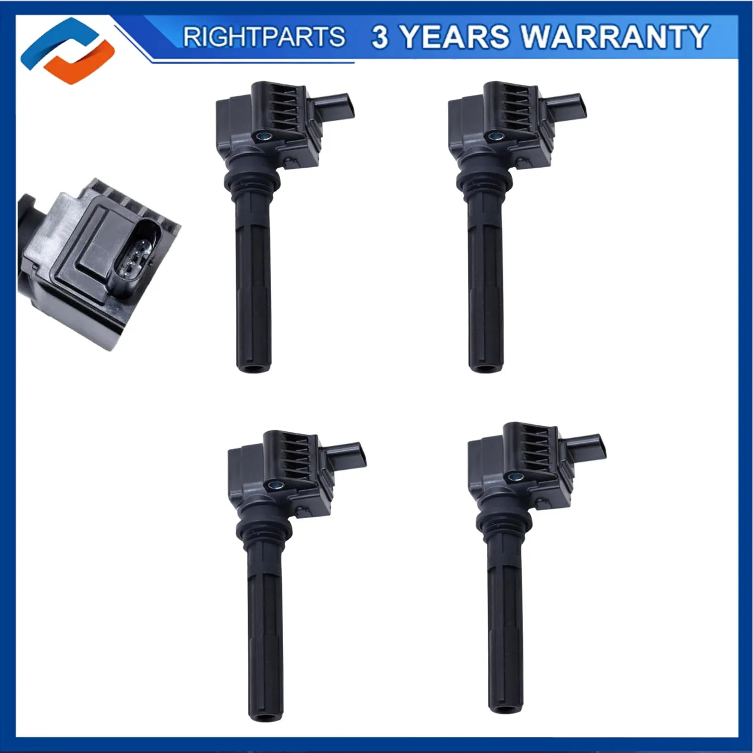 

4pcs For Changan CS55 PLUS 1.5T 230T 2019 CS75 CS85 UNI-K UNI-T UNIT UNI-V X5 Raeton CC Eado XT 1.4T Ignition Coil Accessories