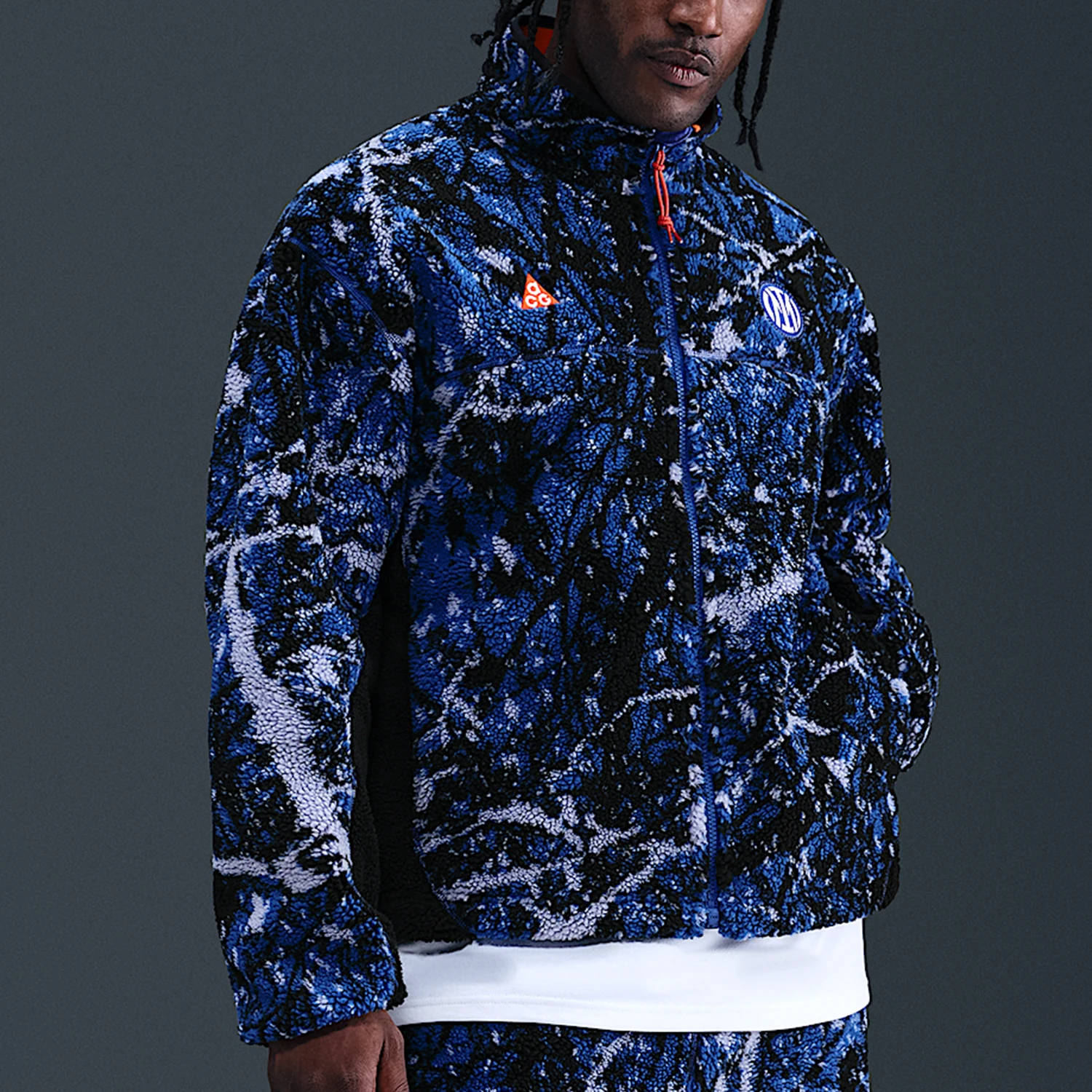 Nike Authentic ACG Men's Loose Fashion Trend Warm Zipper Jacket IB3846-100