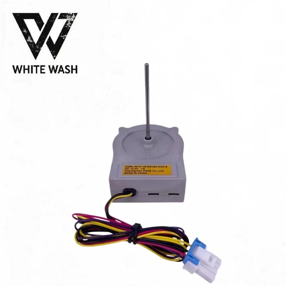 Novo Motor de Refrigerador Compatível com a Marca, Ventilador de Resfriamento para Freezer EAU63103216, Motor DC com Comprimento do Eixo de 60mm, Peças para Geladeira