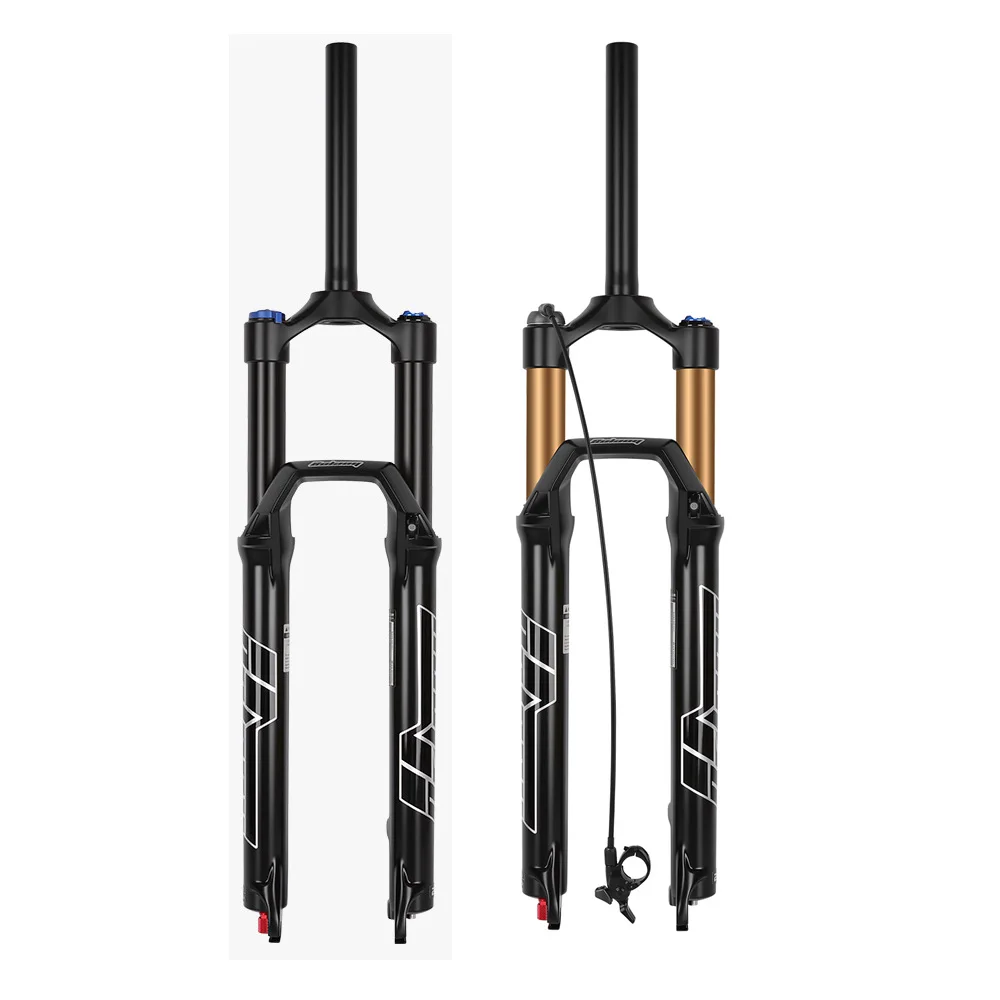 

Воздушная вилка Mtb 26/27,5/29 дюймов, велосипедная подвеска, дорожка, 120/140 мм, регулировка отскока, удаленная блокировка QR, 9X100 мм, стойка 34 мм