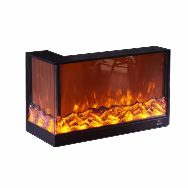 

Настенный электрический камин для помещений, 60 дюймов, черный, 1500 Вт, с пультом ДУ, декоративный, с LED-эффектом живого пламени (не для встраивания)