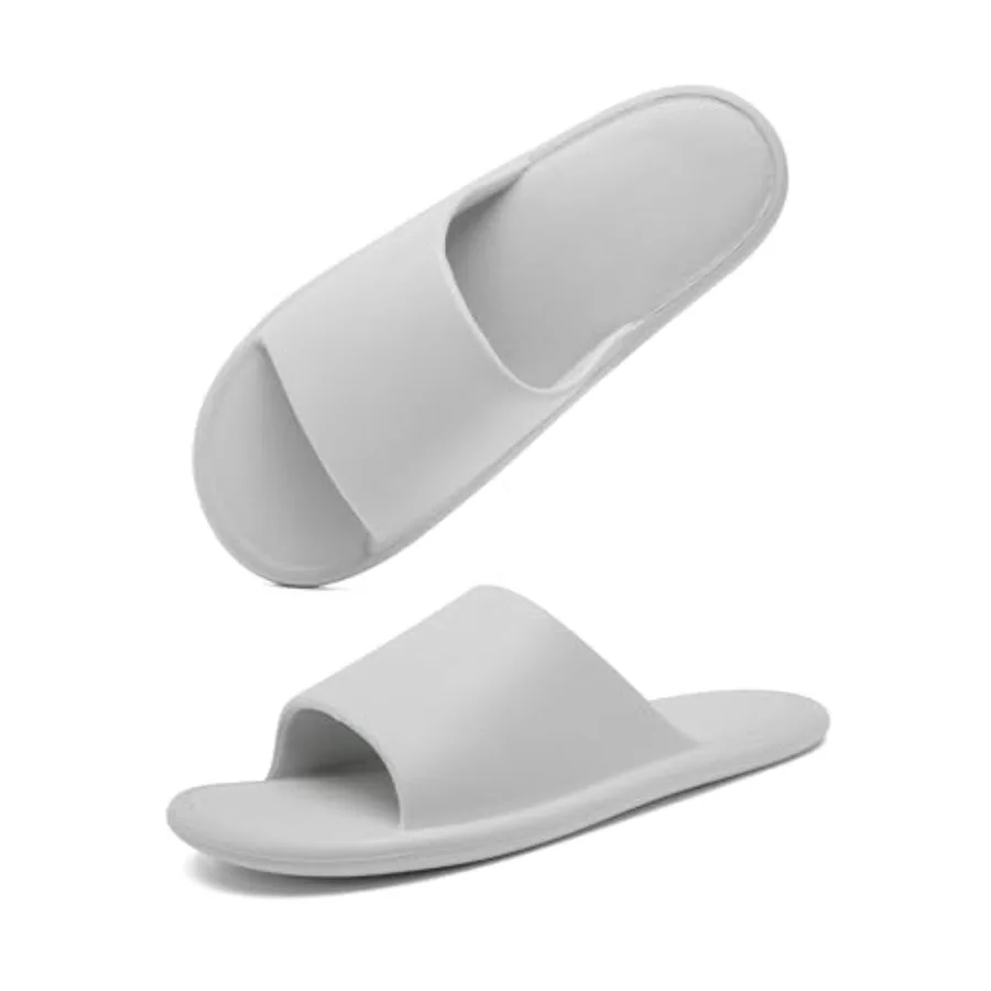 

House Slides for Women Men, Quick Drying Shower Slippers, Waterproof Cloud Slides for Women Men Indoor, Soft Womens Slides Sand