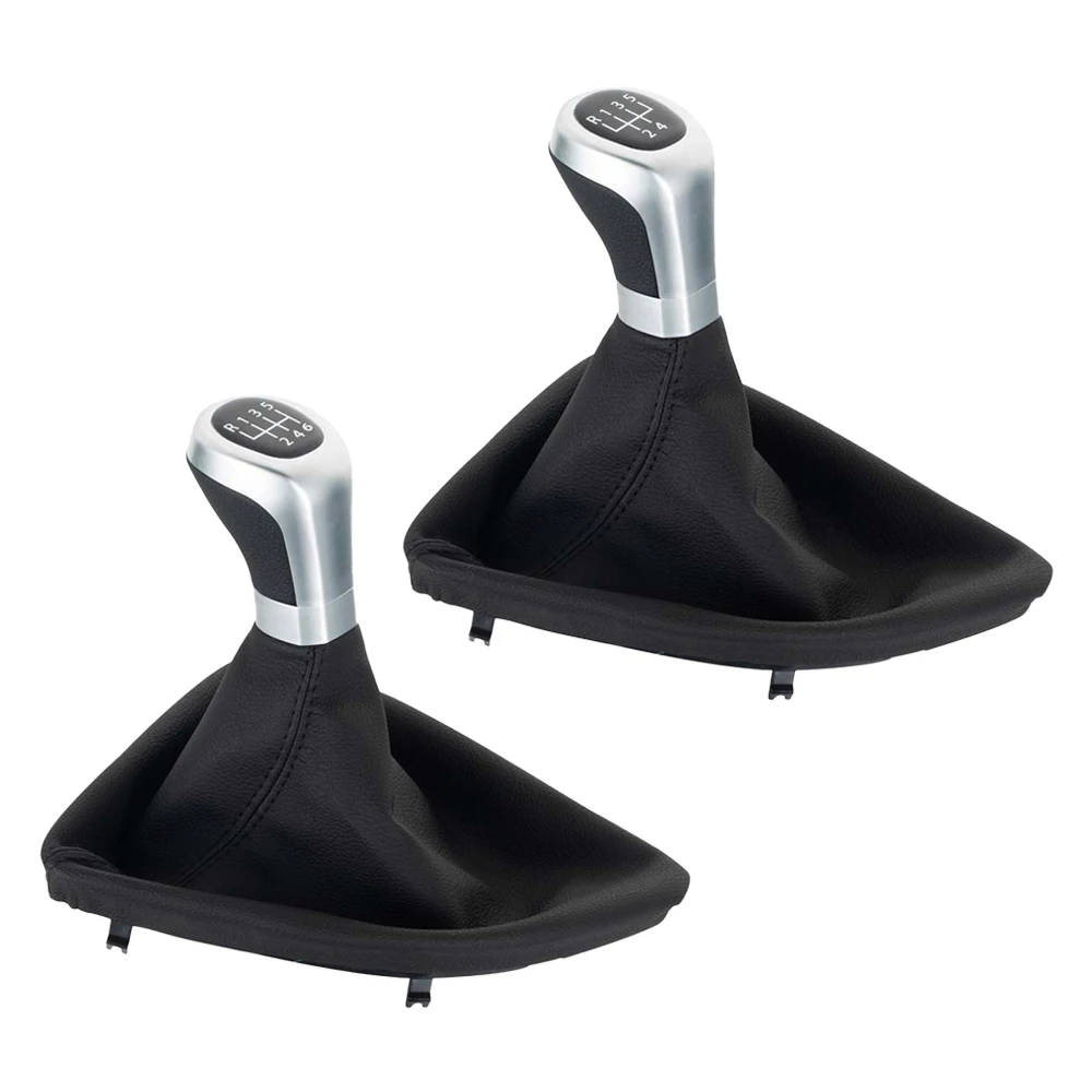 

5/6 Speed Manual Transmission Leather Gaiter Boot Cover Car Gear Shift Knob For BMW E81 E87 E88 E82 Auto Parts