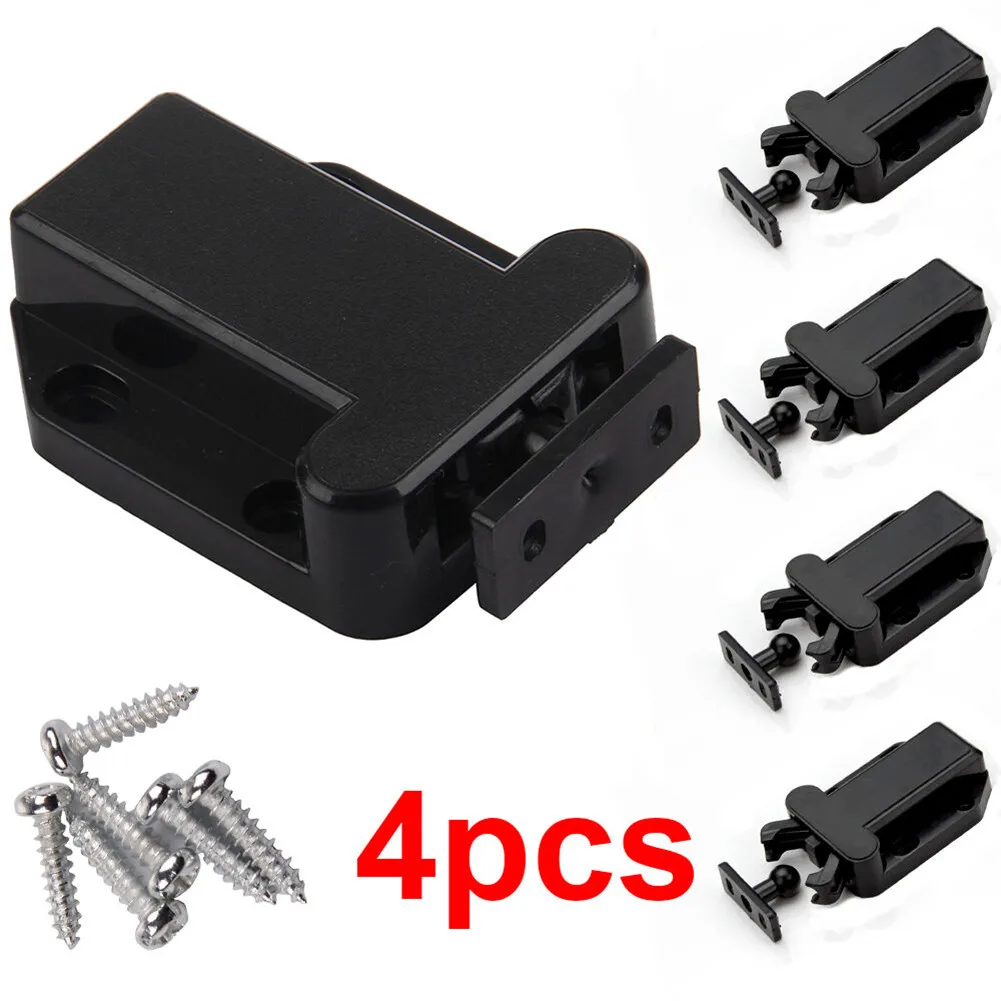 High Quality Brand New Catch Latch Push To Open Release 4pcs Beetles Drawer Cabinet Latch Catch Touch Cupboard Doors