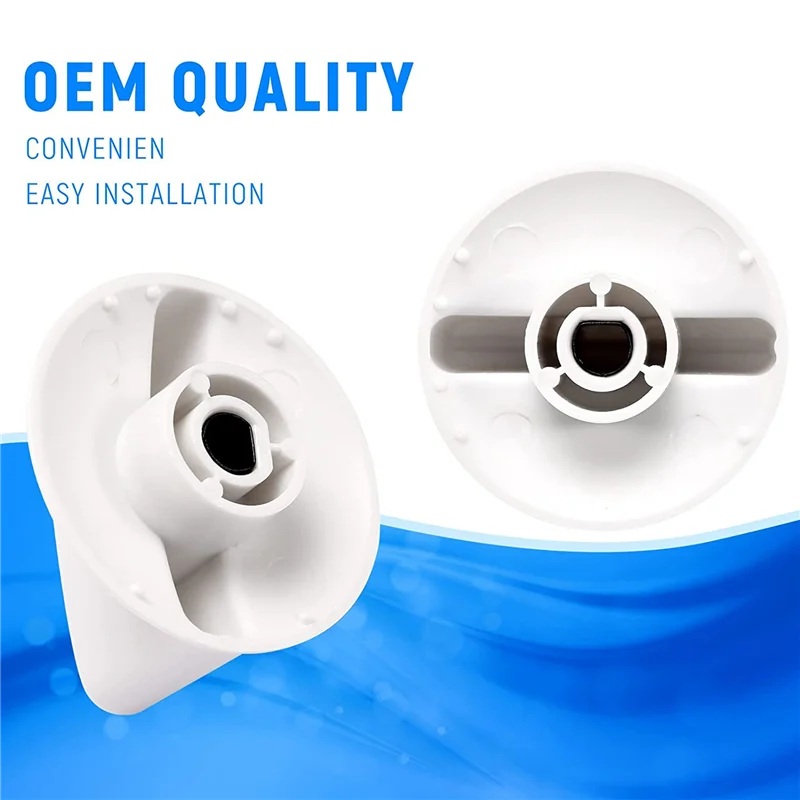 A68M-4 Pack WH1X2721 مقبض المجفف، بديل لأجزاء آلة المجفف Hotpoint GE، يستبدل AP2044893 123C7931 EA271094 PS271094