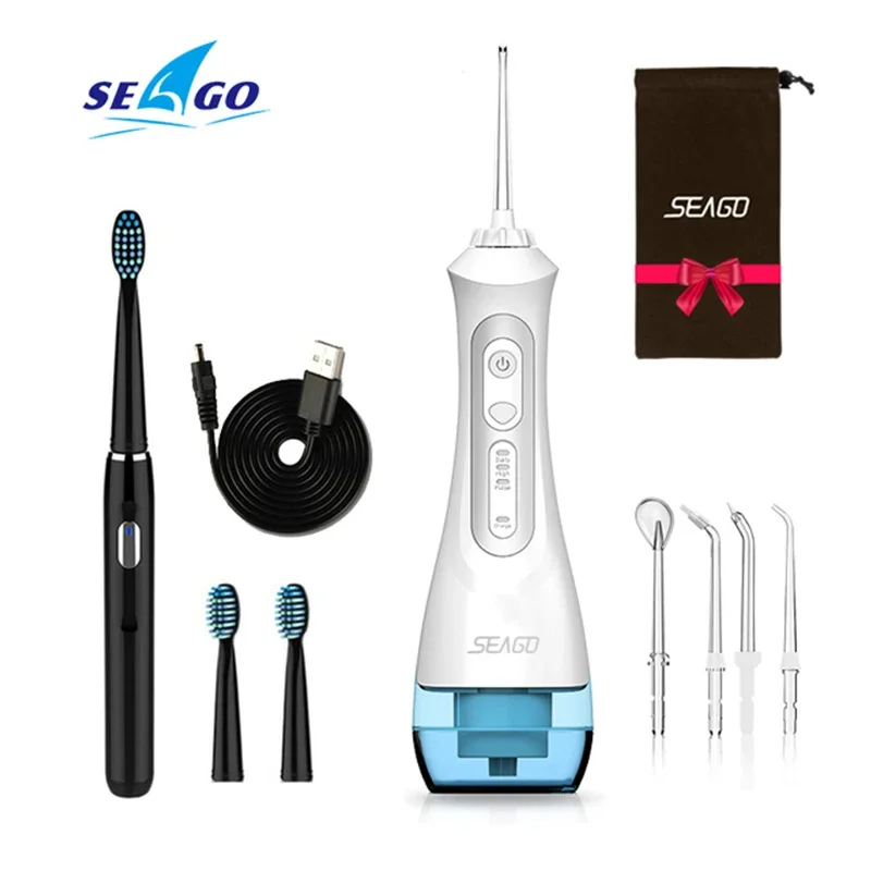 Seago Oral Dental Irrigator Nozzles Water Flosser Head Accessories Replacement Suitable for SG833 SG831 SG8001