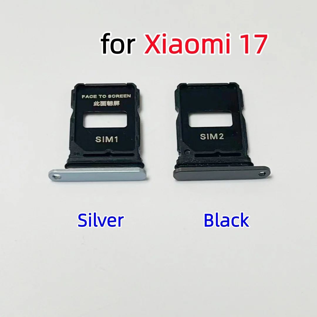 SIM Card Tray For Xiaomi mi 17 17Pro ‌25113PN0EC 25098PN5AC Repair Parts drawer chip card tray Socket Drawer