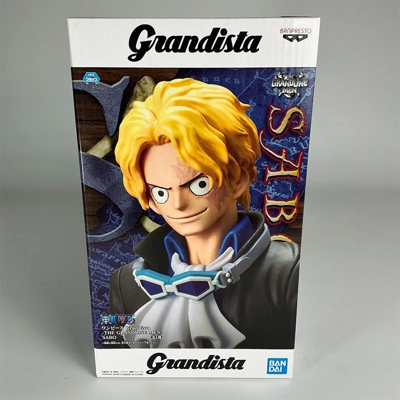 Originale In Magazzino Bandai One Piece Banpresto Sabo 100% Genuino Scatola Originale Regali di Festa Anime Merce Action Figure Modello