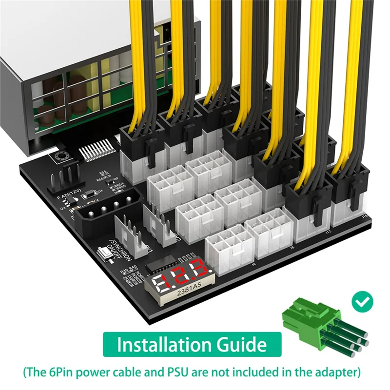ABKL-ATX 12X6Pin Po…